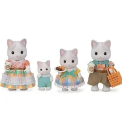 Sylvanian Families Latte Cat Familien 4-Pakning