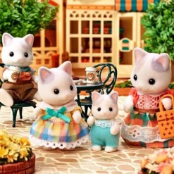Sylvanian Families Latte Cat Familien 4-Pakning