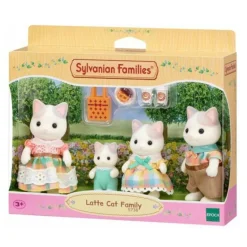 Sylvanian Families Latte Cat Familien 4-Pakning