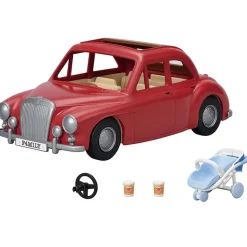 Sylvanian Families Lekebil m/ tilbehør - Rød Familiebil 5448