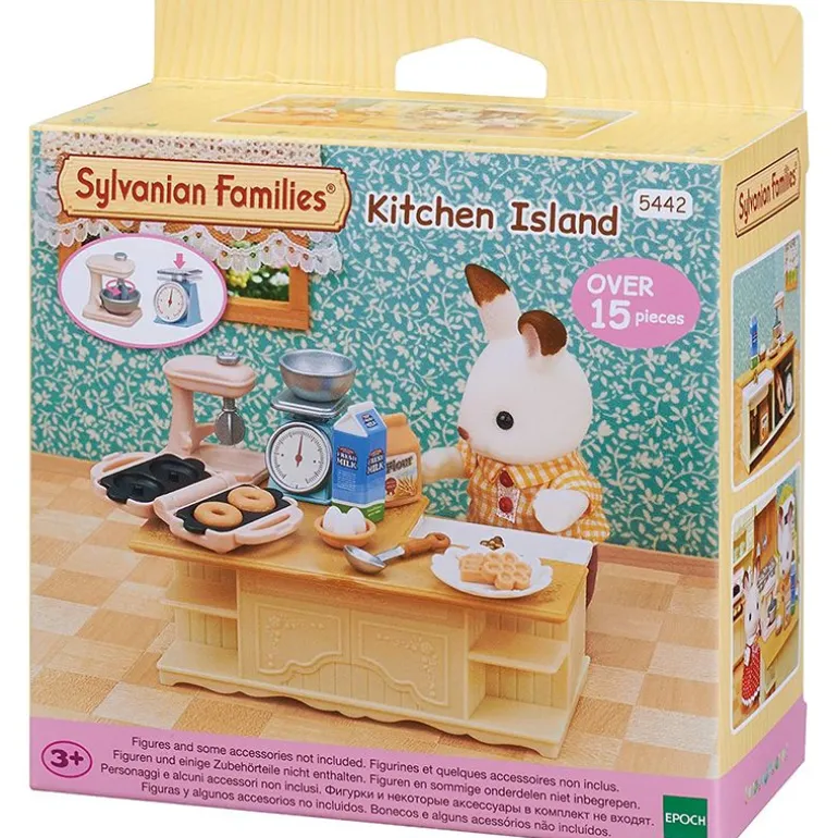 Sylvanian Families Møbelsett - Kjøkkenøy 5442