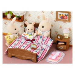 Sylvanian Families Møbelsett - Liten Dobbeltseng 5019