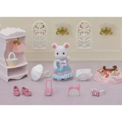 Sylvanian Families Mote Lekesett m/ marshmallow-mus