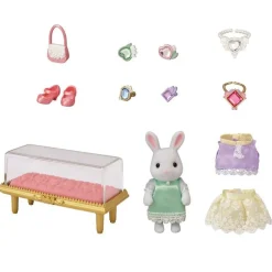 Sylvanian Families Mote- og Smykkesett m/ kaninfigur