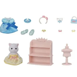 Sylvanian Families Prinsesse-Påkledningssett m/ figur
