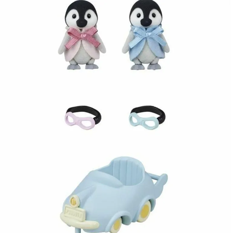 Sylvanian Families Ride 'n Play Lekesett - Pingvin Babies