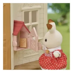 Sylvanian Families Starthus m/ figur og tilbehør - Red Roof Cosy Cottage