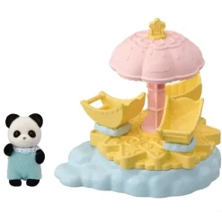 Sylvanian Families Stjernekarusell m/ pookie pandababy