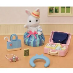 Sylvanian Families Stort Reisesett m/ snøkanin-mamma