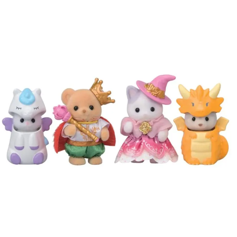 Sylvanien Families Figursett 4-Pakning - Fantastiske Eventyr