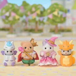 Sylvanien Families Figursett 4-Pakning - Fantastiske Eventyr
