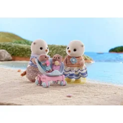 Sylvanien Families Figursett 4-Pakning - Sjøoter Familien