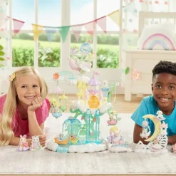 Sylvanien Families Lekesett m/ figur - Skytop Fairy Castle