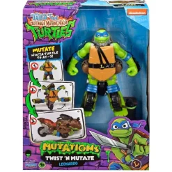 Tales of the Turtles Mutations Twist 'N Mutate Figur - Leonardo
