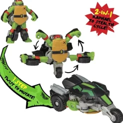 Tales of the Turtles Mutations Twist 'N Mutate Figur - Raphael