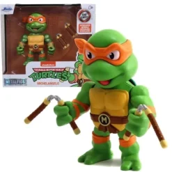 Teenage Mutant Ninja Turtles Die-Cast Figur 10cm - Michelangelo