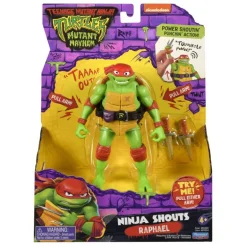Turtles Mayhem Power Sounds Figur 14cm - Raphael