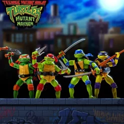 Turtles Mutant Mayhem Figur m/ tilbehør 12cm - Leonardo