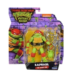 Turtles Mutant Mayhem Figur m/ tilbehør 12cm - Raphael
