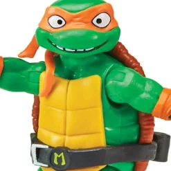 Turtles Mutant Mayhem Figur m/ tilbehør 12cm - Michelangelo