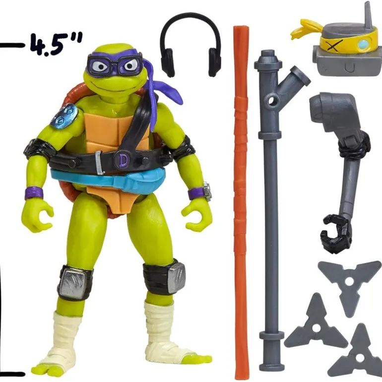 Turtles Mutant Mayhem Mutations Mix 'N Match Figur - Donatello