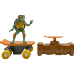 Turtles Mutant Mayhem Radiostyrt Skateboard - Michelangelo