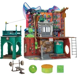 Turtles Mutant Mayhem Stort Lekesett m/ 20+ funksjoner - Sewer Lair Dlx